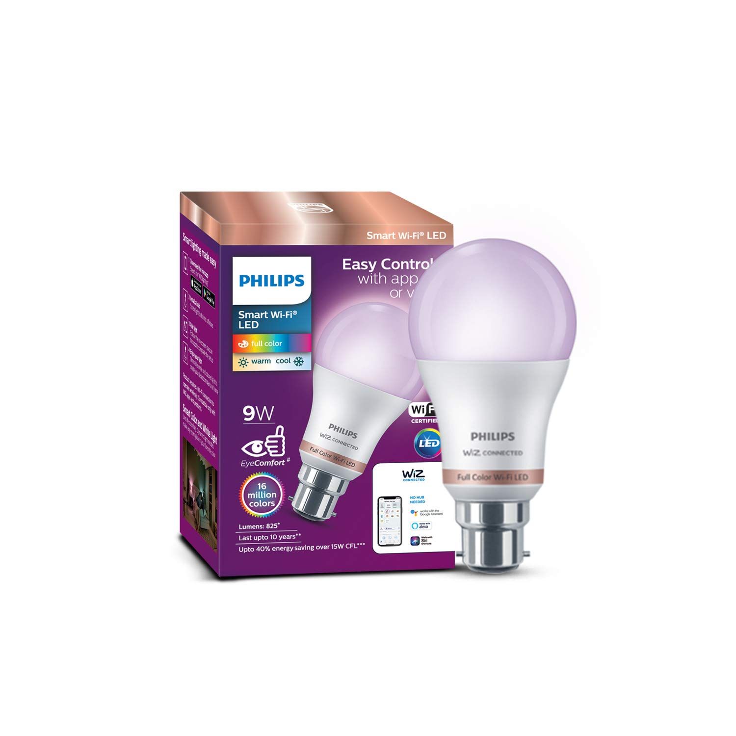 Philips 9W Wifi LED Bulb Smart Wiz