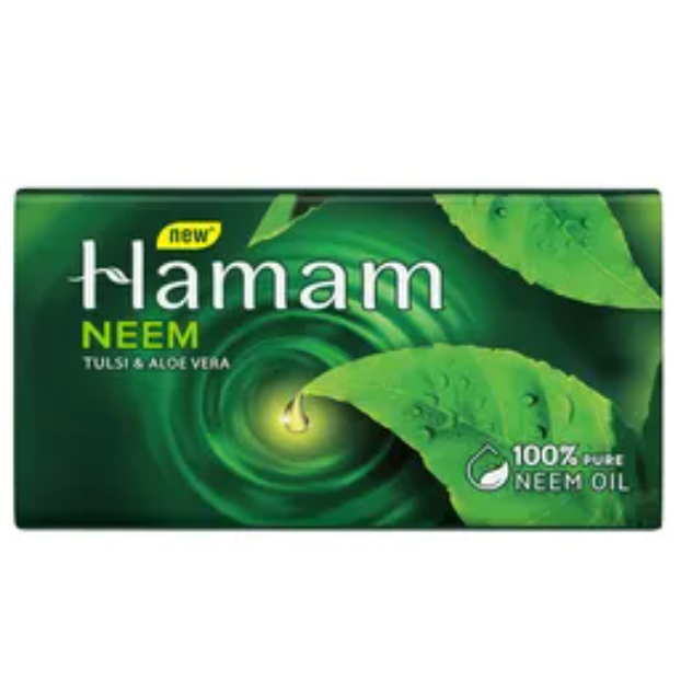Hamam Soap Bar - Neem Tulsi and Aloe Vera, 150g