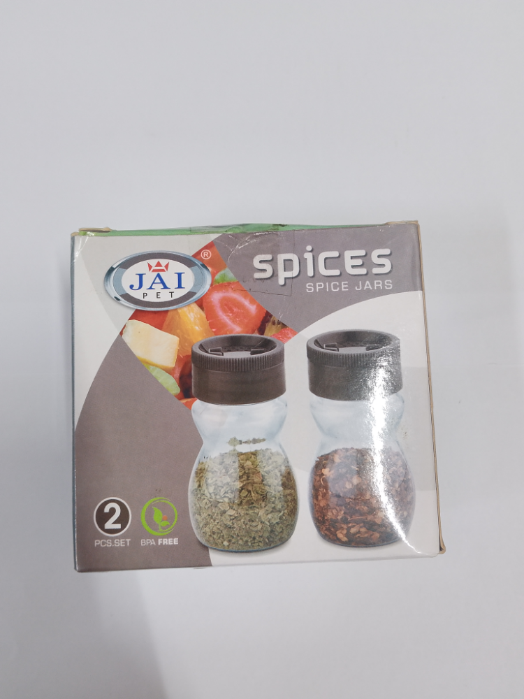 Jai Pet Salt & Pepper Shaker Jar (Set of 2)