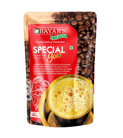Bayar's Special Gold Filter Coffee Powder Pouch, 200g (70% Coffee 30% Chicory)