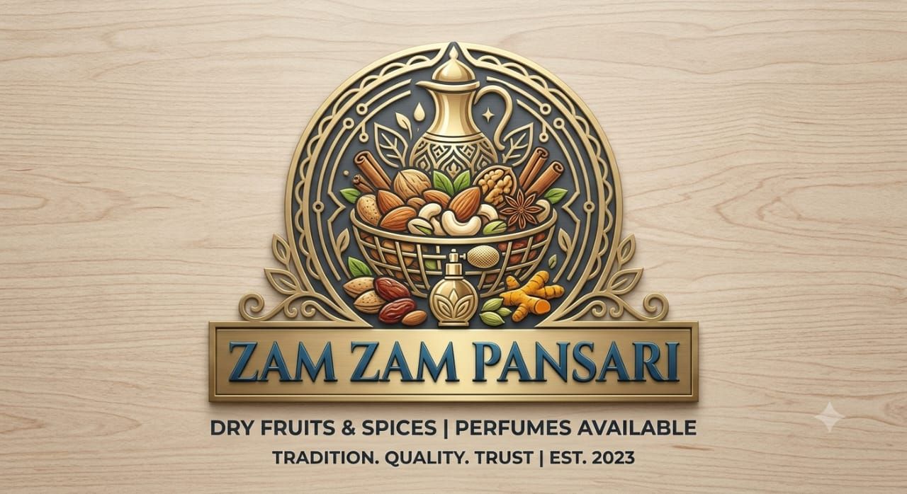 ZAM ZAM PANSARI DRY FRUITS & SPICES PERFUMES AVAILABLE