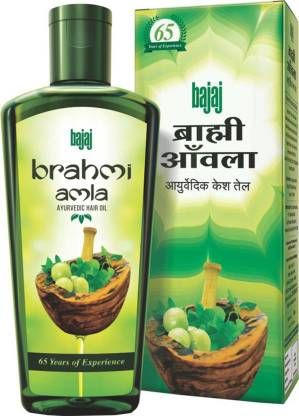 Bajaj Brahmi Amla Ayurvedic Hair Oil, 300ml