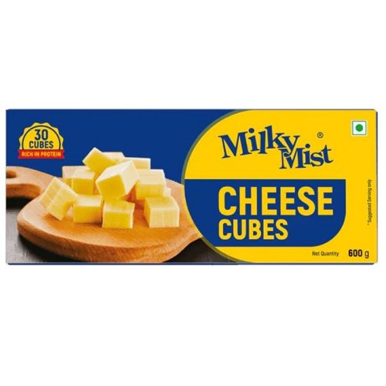 Milky Mist Cheese Carton - Cube, 600g