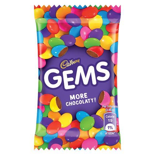 Cadbury Gems Chocolate, 6.61g