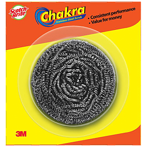 Scotch-Brite Stainless Steel Scrub, 11g (1pc)
