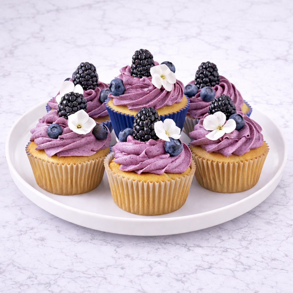 Blueberry Cup Cake