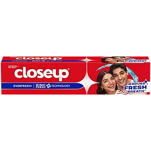 Close Up Everfresh+ Toothpaste - Zinc Fresh Technology, 45g