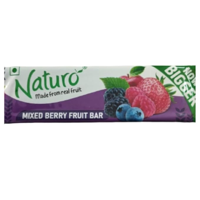 Naturo Fruit Bar - Mixed Berry Fruit, 14g