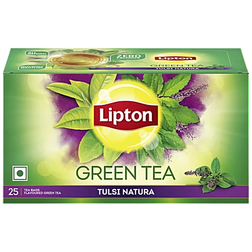 Lipton Green Tea Bags - Tulsi, 1.3g (Set of 20)
