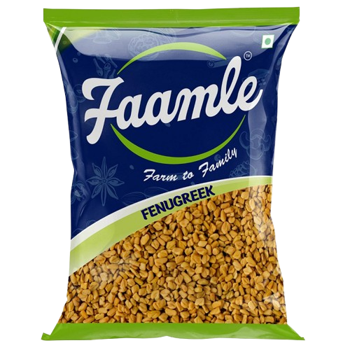Faamle Methi / Fenugreek Seeds Pouch, 100g