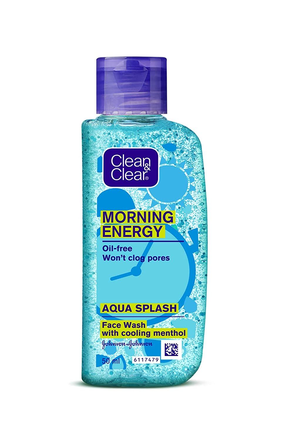 Clean & Clear Face Wash - Aqua, 50ml
