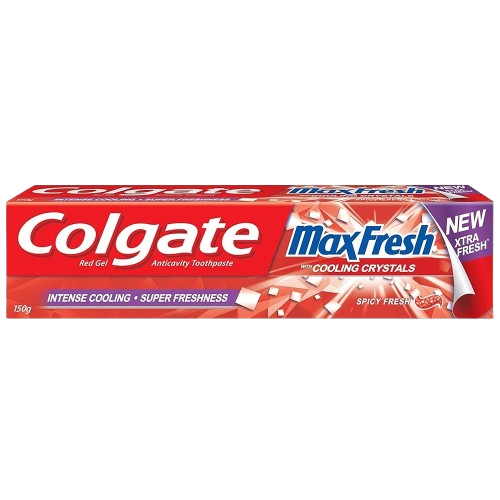 Colgate Maxfresh with Cooling Crystals Toothpaste - Red Gel, 150g
