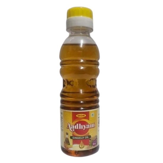 Aadhyam Gingelly Oil PET Bottle, 455ml