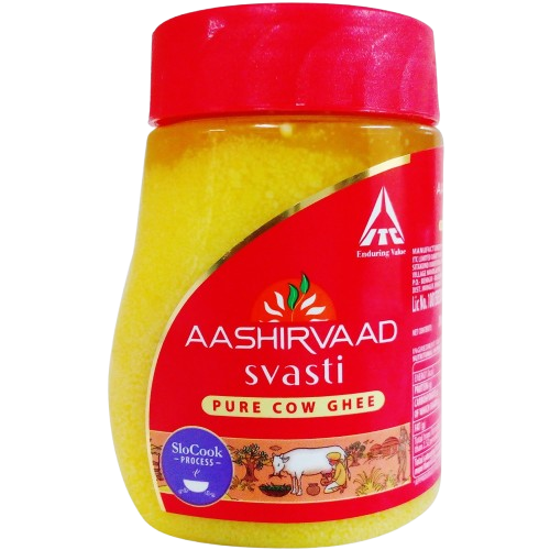 Aashirvaad Svasti Pure Cow Ghee Jar, 100ml