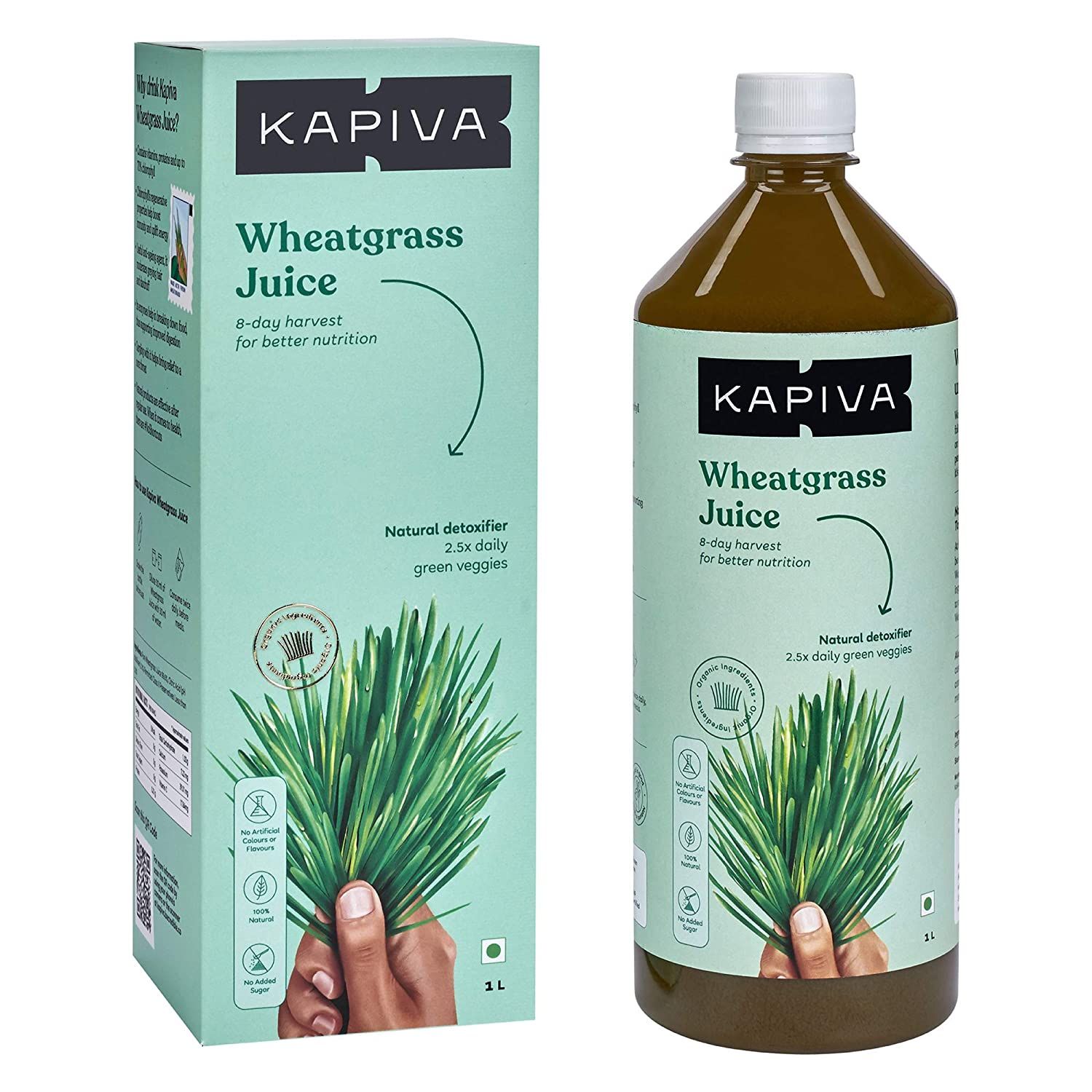 Kapiva Wheat Grass Juice,1L