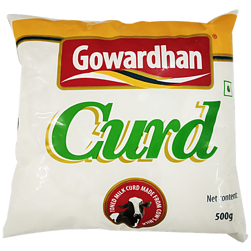 Gowardhan Fresh Curd Pouch, 500g