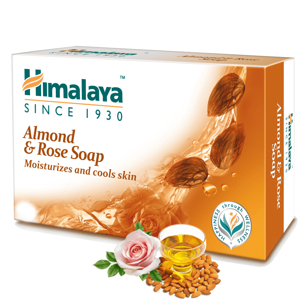 Himalaya Soap - Almond & Rose, 125g