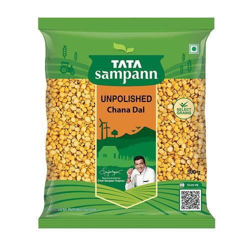 Tata Sampann Unpolished Chana Dal - Split, 500g