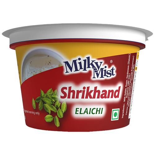Milky Mist Shrikhand Cup - Elachi, 100g
