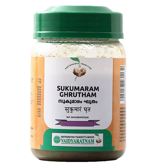 Vaidyaratnam Ayurvedic Sukumaram Ghrutham, 150g