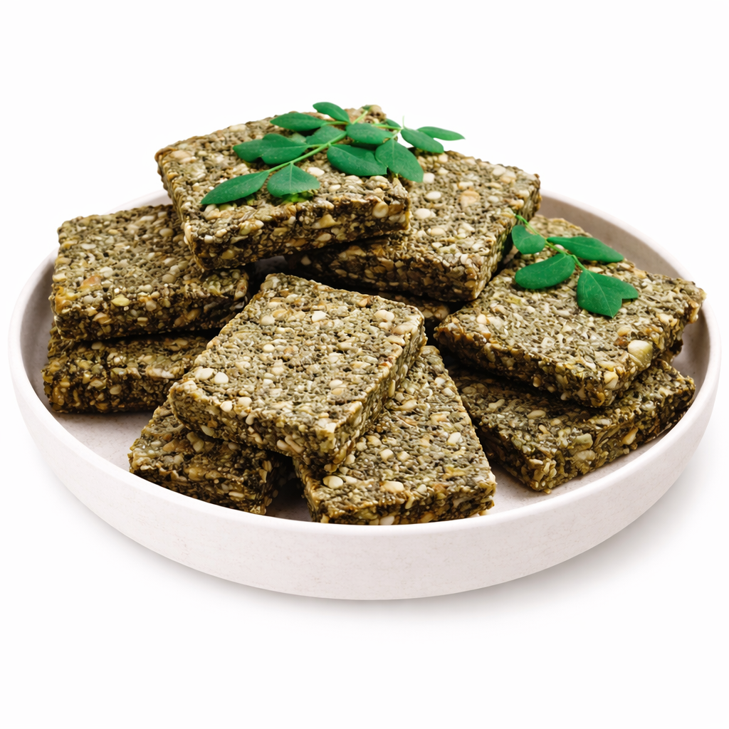 Crushed Moringa Chikki - Peanut, 250g
