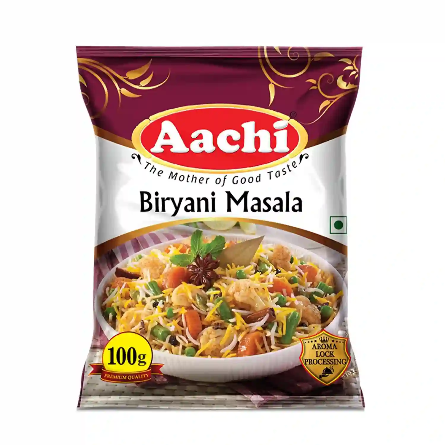 Aachi Biryani Masala Pouch, 100g