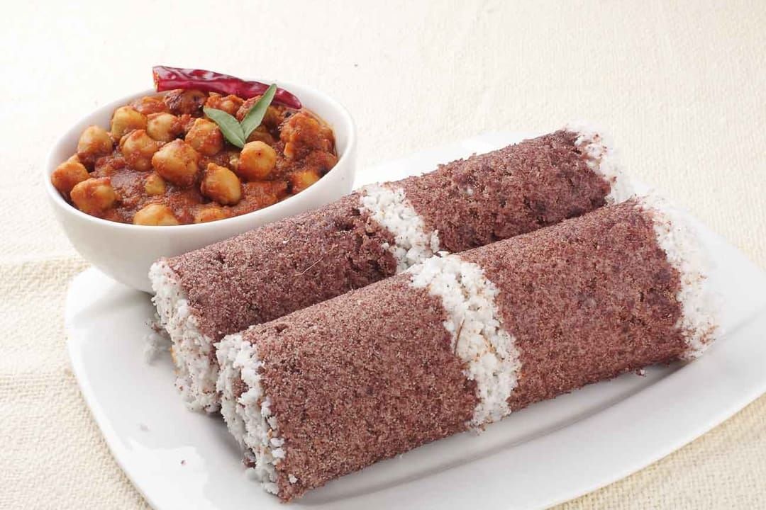 Ragi Puttu, 1 Plate