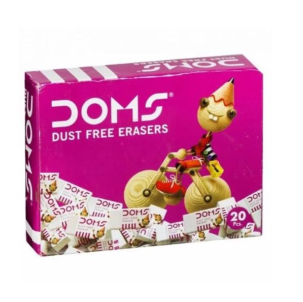 Doms Eraser Box, 20pcs (3422)