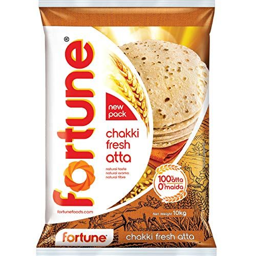 Fortune Chakki Fresh Atta, 10kg