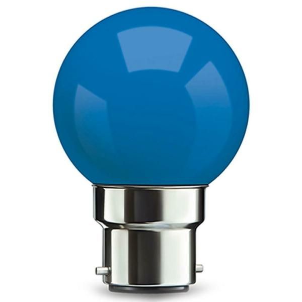 Syska 0.5 Watt LED Bulb - Blue, 1pc
