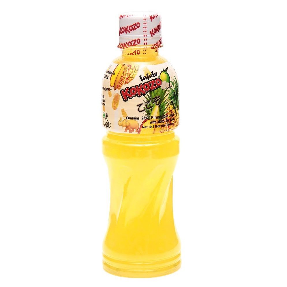 Kokozo Juice With Nata De Coco - Pineapple, 300ml