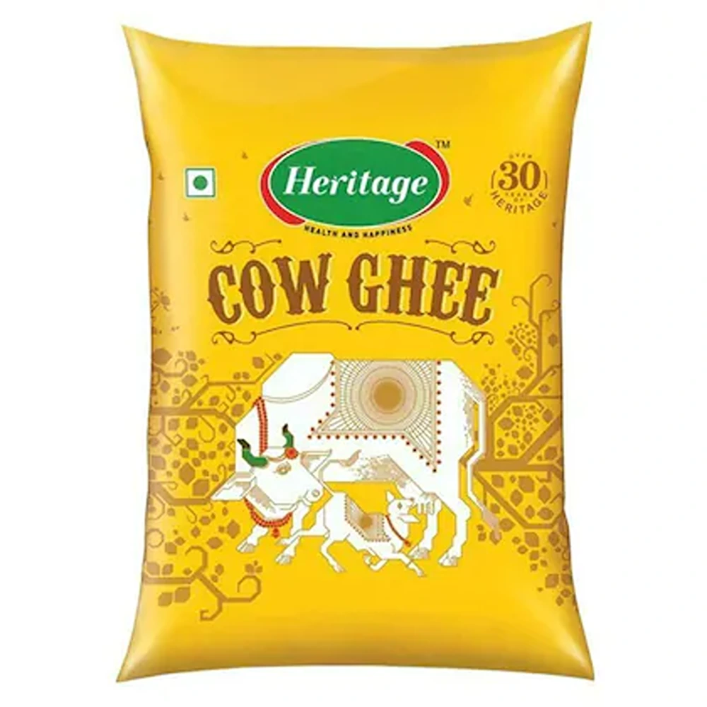 Heritage Cow Ghee Pouch, 1L