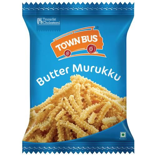 Town Bus Namkeen - Butter Murukku, 135g