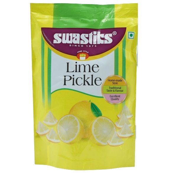 Swastiks Pickle Pouch - Lime, 40g