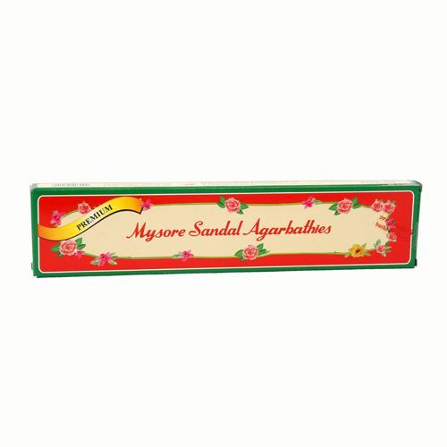Mysore Sandal Premium Agarbathies Box, 20 Sticks
