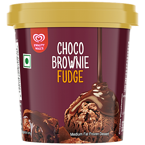 Kwality Wall's Choco Brownie Fudge Cup, 100ml