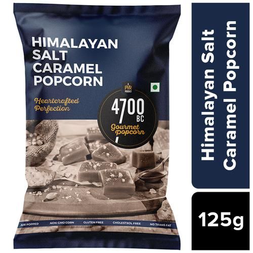 4700BC Gourmet Popcorn - Himalayan Salt Caramel Tin, 125g