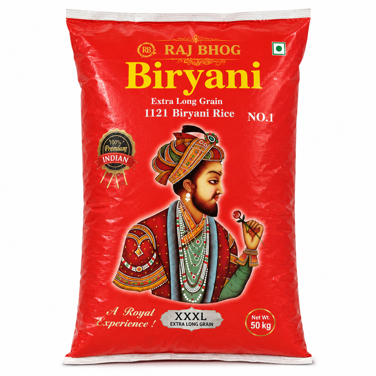 Raj Bhog Biryani XXXL Platinum Biryani Rice Bag, 30kg