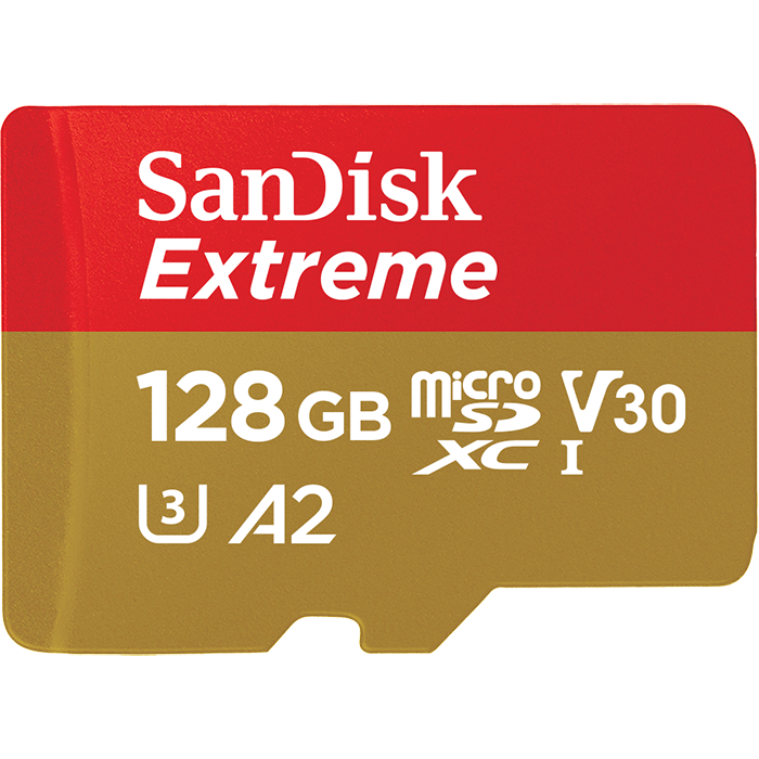 Sandisk Ultra MicroSDXC Memory Card - Red & Grey, 128GB (140MB/s)