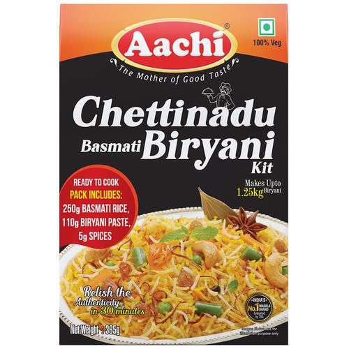 Aachi Chettinadu Basmati Biryani Kit, 365g