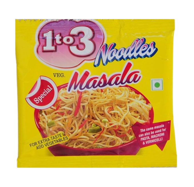 1to3 Noodles Top Up Masala Pouch, 20g