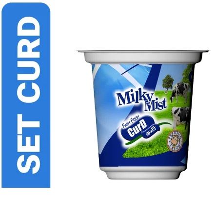 Milky Mist Set Curd Tub, 125g