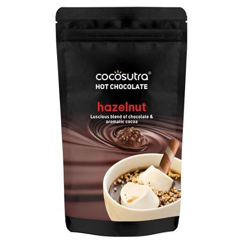 Cocosutra Hot Chocolate Mix Powder Pouch - Hazelnut, 100g