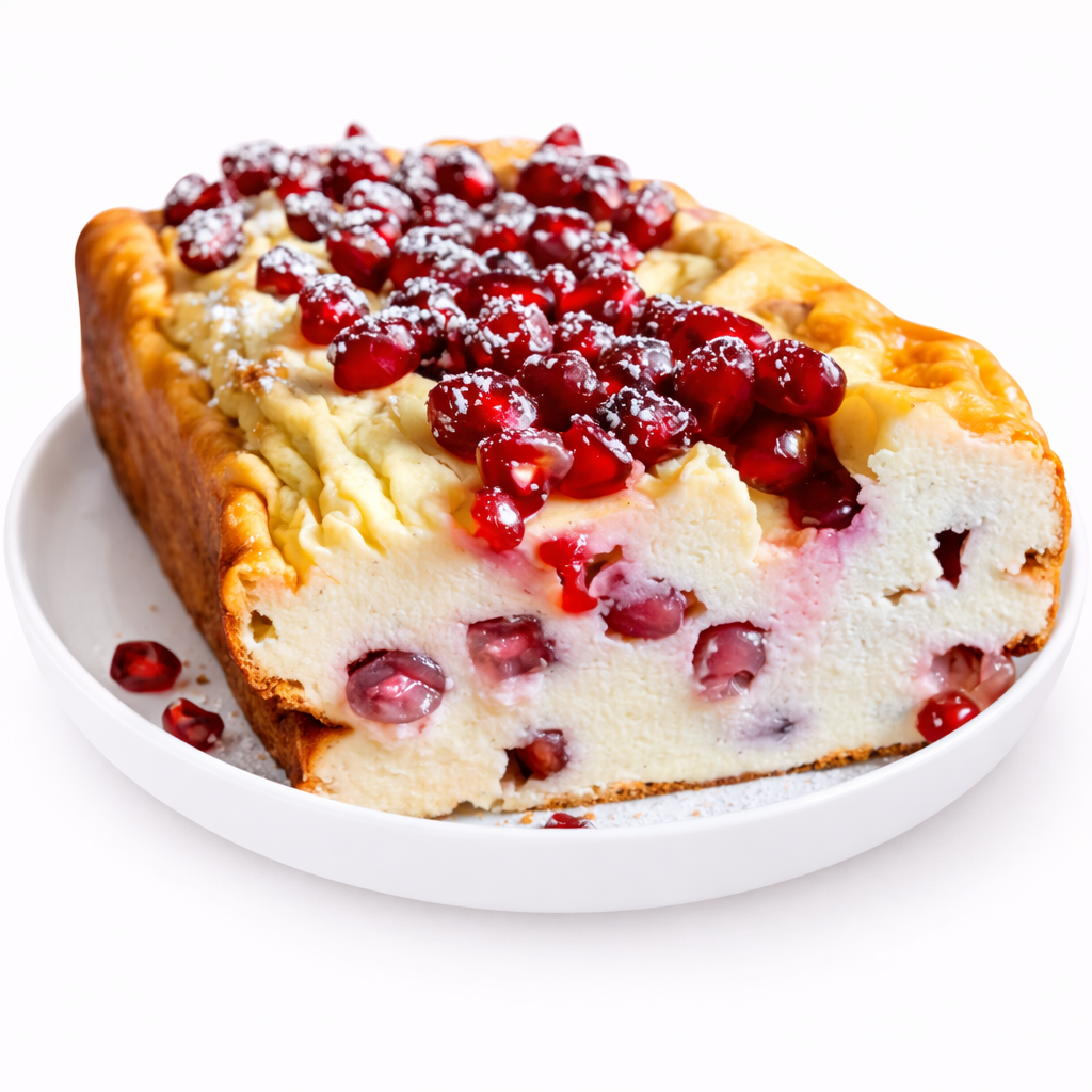 Yogurt Pomegranate Cake - Vegetarian, 320g