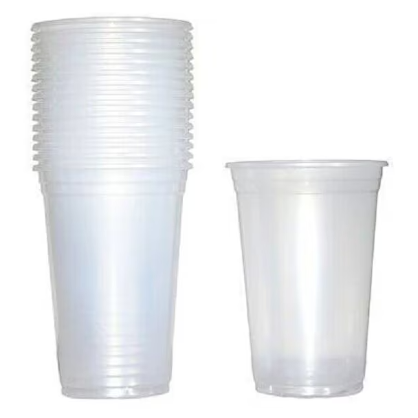 National Disposable Plastic Glasses, 250ml (Set of 50)