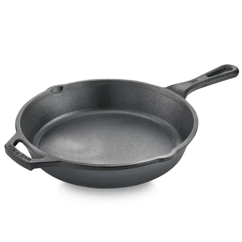 Prestige | Cast Iron Fry Pan | Induction Bottom, 25cm (Black)