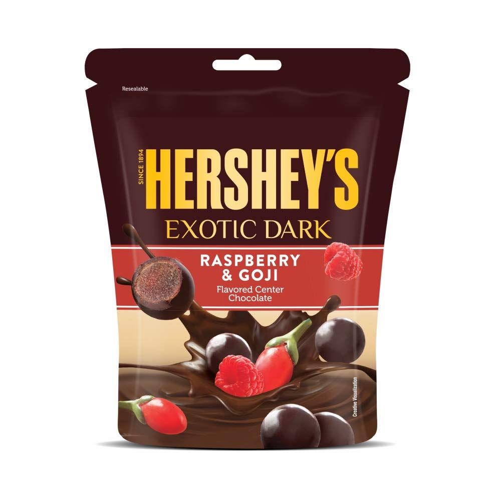 Hershey's Exotic Dark Chocolate - Raspberry & Goji, 33.3g