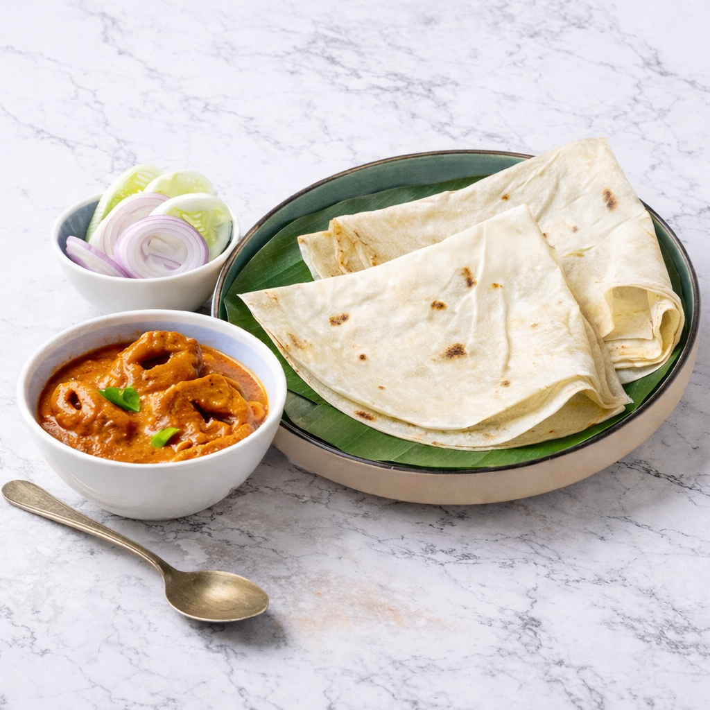 Butter Roti, 1 Plate