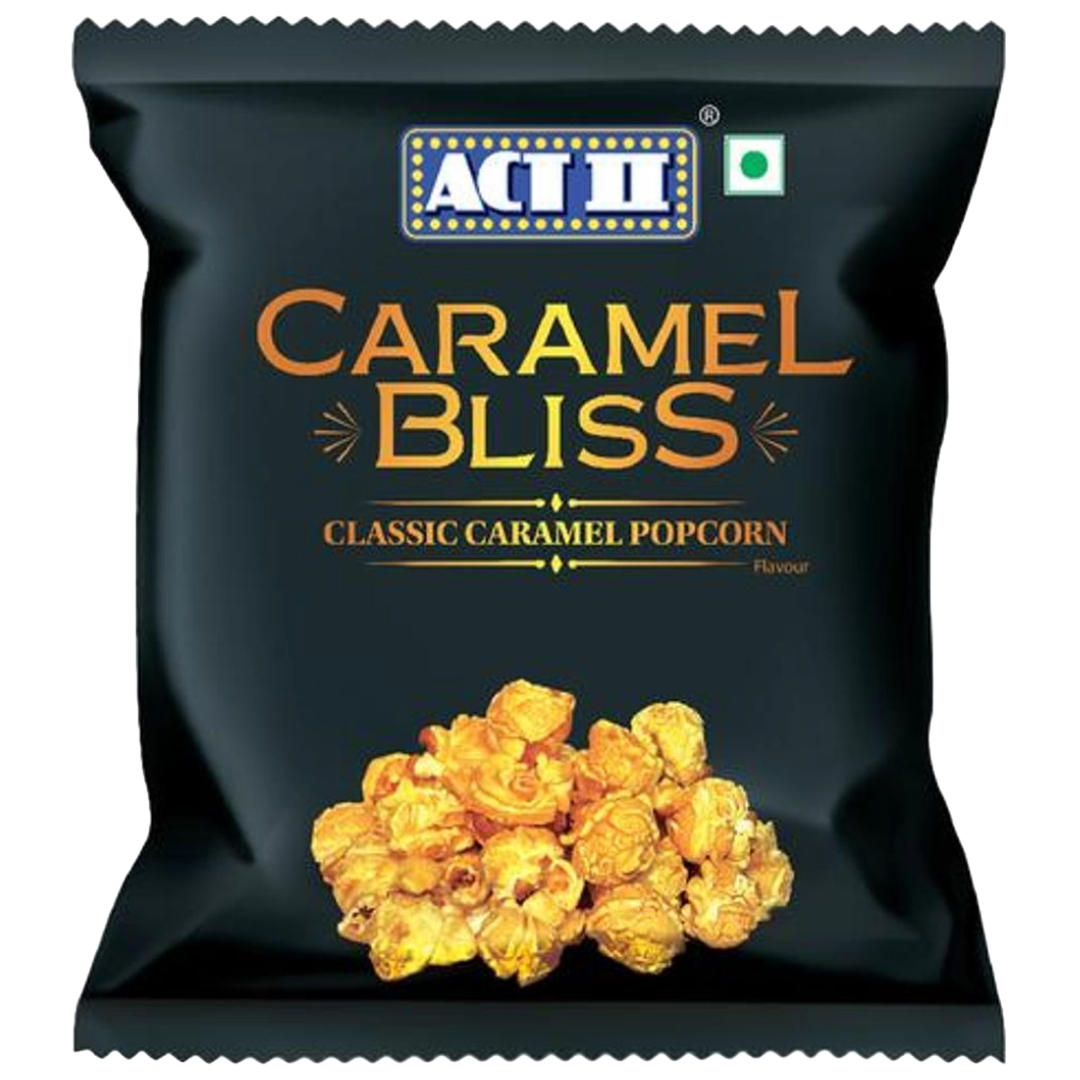 Act II Caramel Bliss Popcorn - Classic Caramel, 35g