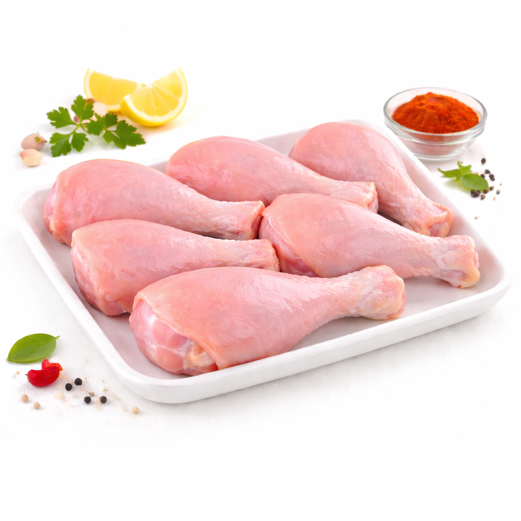 Fresh Chicken Pieces - With Skin, 12pc